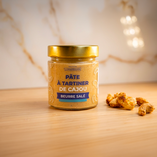 Pâte à tartiner beurre salé 200g