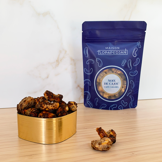 Cashew coffee caramel